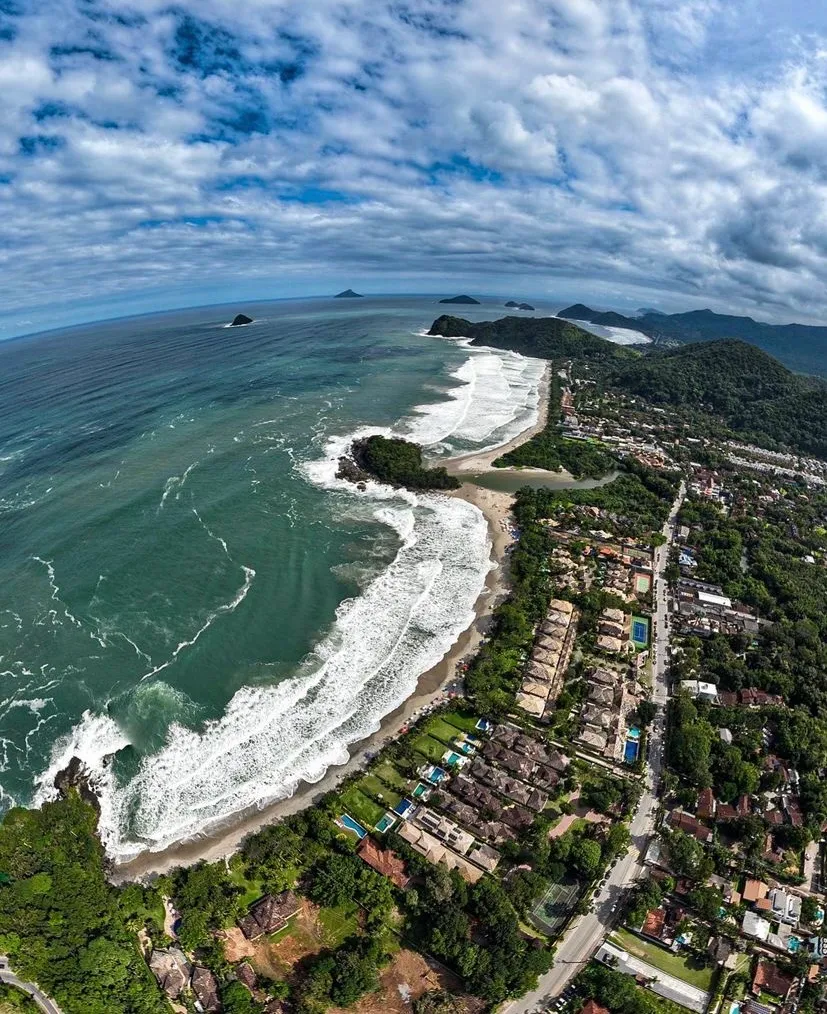 Praia de Camburi em Vitória