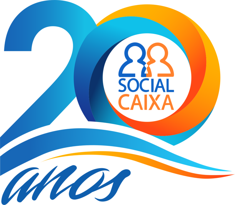 Selo comemorativo SocialCaixa 20 Anos